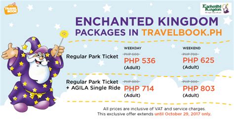 enchanted kingdom ticket promo metrodeal|EK Online Store .